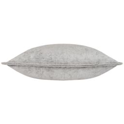 Evans Lichfield Buxton Chenille Reversible Square Cushion in Grey - Size: 50 cm x 50 cm - thumbnail 2