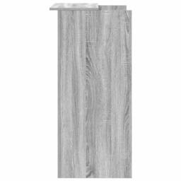 Berkfield Home Reception Desk Grey Sonoma 55x50x103.5 cm Engineered Wood - thumbnail 6