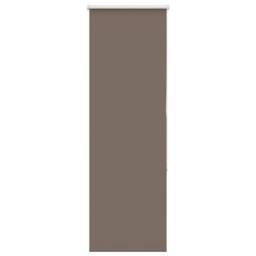 Berkfield Home Roller Blind Blackout Coffee 60x130 cm Fabric Width 55.7 cm Polyester in Brown - thumbnail 1