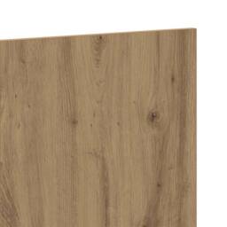Berkfield Home Bed Headboard Artisan Oak 160x1.5x80 cm Engineered Wood in Brown - thumbnail 5