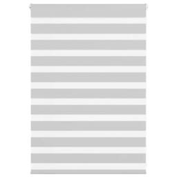 Berkfield Home Elegant Zebra Blind Light Grey 105x100 cm Fabric Width 100.9 cm P - thumbnail 2