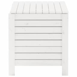 Berkfield Home Storage Box with Lid RANA White 100x49x54 cm Solid Wood Pine - Size: 100 x 49 x 54 cm - thumbnail 5