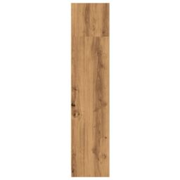 Berkfield Home Bookcase Artisian Oak 80x24x109 cm Engineered Wood in Brown - Size: 80 x 24 x 109 cm - thumbnail 5
