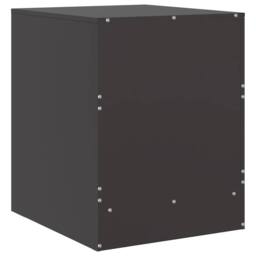 Berkfield Home Durable Bedside Cabinets 2 pcs Black 34.5x39x44 cm Steel - thumbnail 9