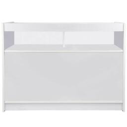 Monstershop B1200 Retail Shop Counter - Brilliant White - thumbnail 4