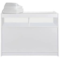 Monstershop B1200 Retail Shop Counter - Brilliant White - thumbnail 6
