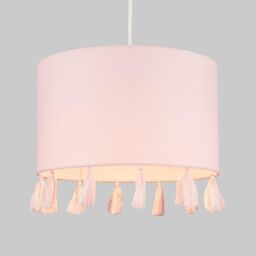 ValueLights Vivian Pink Ceiling Pendant Shade - thumbnail 2