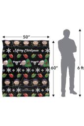 Warner Brothers Christmas Vacation Blanket 152x127cm Merry Clarkmas Soft Throw Blanket - Size: 152x127 cm - thumbnail 5