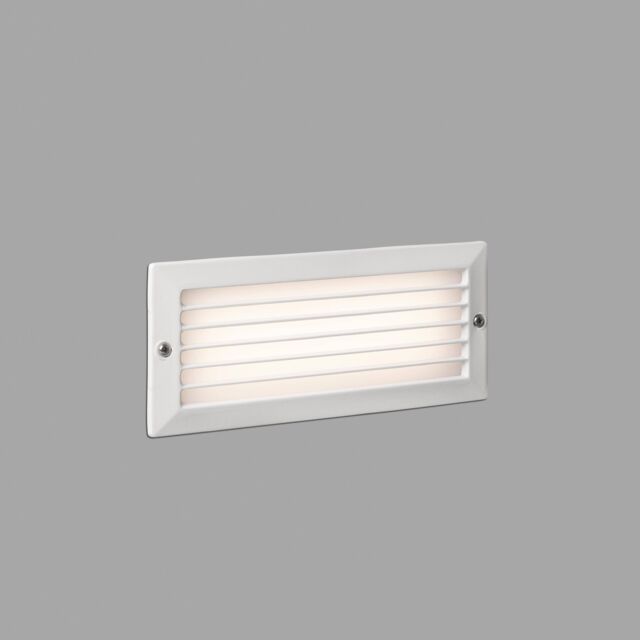 Netlighting Stripe Outdoor LED Recessed Wall Light White 5W 3000K IP54 - image 1