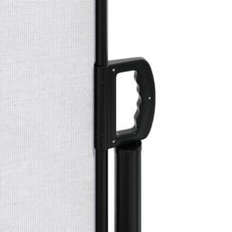 Berkfield Home Retractable Side Awning White 120x600 cm - thumbnail 8