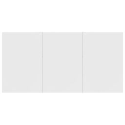 Berkfield Home Dining Table White 180x90x76 cm Engineered Wood - Size: 180 x 90 x 76 cm - thumbnail 6
