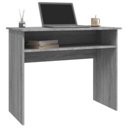 Berkfield Home Desk Grey Sonoma 90x50x74 cm Engineered Wood - Size: 90 x 50 x 74 cm - thumbnail 3