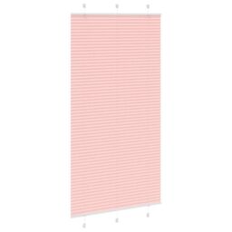 Berkfield Home Pleated Blind Pink 100x200 cm Fabric Width 99.4 cm Polyester - thumbnail 3
