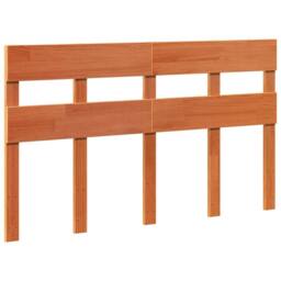 Berkfield Home Bed Frame without Mattress Wax Brown 160x200 cm Solid Wood Pine - thumbnail 5