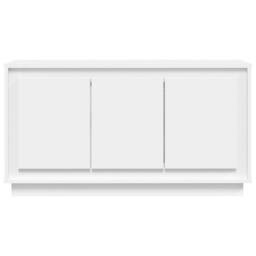 Berkfield Home Sideboard White 102x35x55 cm Engineered Wood - Size: 102 x 35 x 55 cm - thumbnail 5