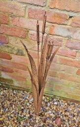 Inspirational Gifting Decorative Reeds Garden Stake Border Plant Support in Brown - thumbnail 4