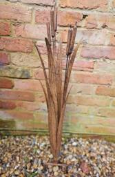 Inspirational Gifting Decorative Reeds Garden Stake Border Plant Support in Brown - thumbnail 5