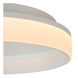 Lucide 'ESTREJA' Stylish Indoor Dimmable Decorative Flush Ceiling Light in White - thumbnail 6