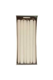 KDMD White Taper Candles 25cm Tapered Candle - thumbnail 1