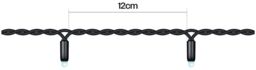 Xmas Haus String Lights Black Rubber IP65 5m 40 LED Copper Gold - thumbnail 3
