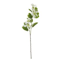 Hill Interiors Bauhinia Orchid Spray Artificial Flower in Cream - thumbnail 2