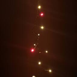Samuel Alexander 18.7m 750 LED TreeBrights Christmas String Lights with Timer in Red & Vintage Gold - thumbnail 4