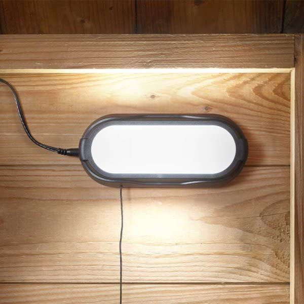 Marco Paul Black Solar Powered Bright LED Shed Light with Pull Cord - image 1
