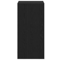 Berkfield Home Bar Table Black Oak 51x50x103, 5 cm Engineered Wood - thumbnail 7