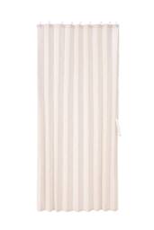 Living and Home 1 Panel Faux Linen Pleated Folding Curtain for Door/Window in Beige - Size: 140 cm width x 229 cm drop - thumbnail 5