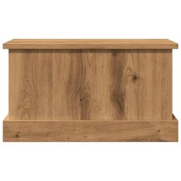 Berkfield Home Storage Box Artisan Oak 30x50x28 cm Engineered Wood in Brown - Size: 30 x 50 x 28 cm - thumbnail 5