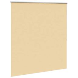 Berkfield Home Roller blind blackout 140 x 175 cm beige - thumbnail 3