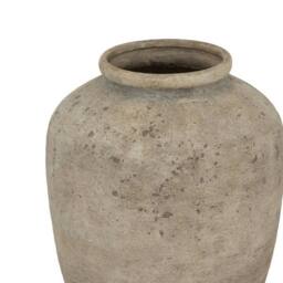 Lemon Pavilion Furniture and Decor Deruta Medium Mottled Vase - Ceramic - L30 x W30 x H40 cm - Grey - thumbnail 2