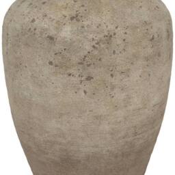 Lemon Pavilion Furniture and Decor Deruta Medium Mottled Vase - Ceramic - L30 x W30 x H40 cm - Grey - thumbnail 3