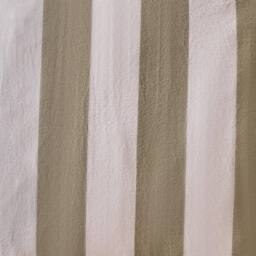 OHS 2 Pack Stripe Frill Cushion Cover in Green - Size: 45 cm x 45 cm - thumbnail 8