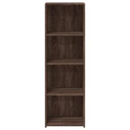 Berkfield Home Highboard Brown Oak 40x41x124 cm Engineered Wood - Size: 40 x 41 x 124 cm - thumbnail 4