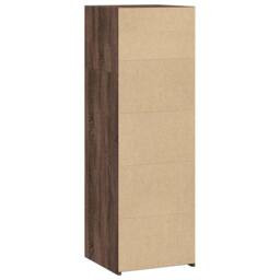 Berkfield Home Highboard Brown Oak 40x41x124 cm Engineered Wood - Size: 40 x 41 x 124 cm - thumbnail 6