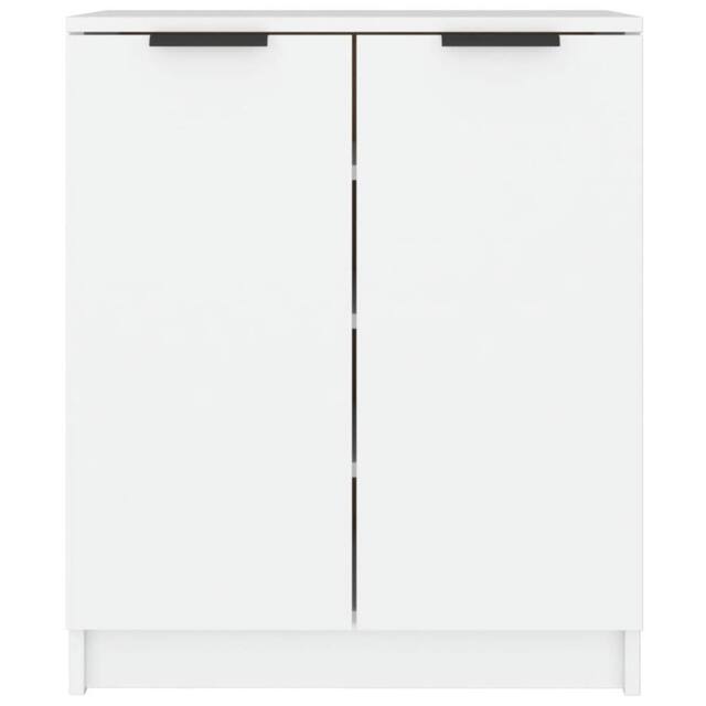 Berkfield Home Shoe Cabinet White 59x35x70 cm Engineered Wood - Size: 59 x 35 x 70 cm - image 1
