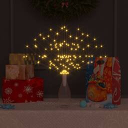 Berkfield Home Outdoor Christmas Firecrack Light Warm White 20cm 140 LEDs - thumbnail 3