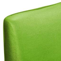 Berkfield Home Straight Stretchable Chair Cover 4 pcs Green - thumbnail 5