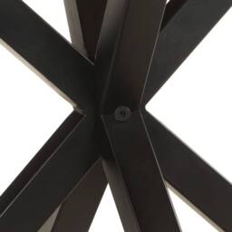 Berkfield Home Side Table 68x68x56 cm Solid Mango Wood in Brown - Size: 68 x 68 x 56 cm - thumbnail 5