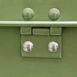 Toque Seed Storage Box Organiser, 3 Compartment Metal Seed Storage, Green - thumbnail 7