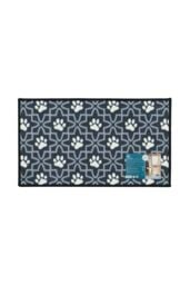 JVL Pet Mat Machine Washable 40 x 70 cm Lattice in Dark Navy - Size: 40 cm x 70 cm - thumbnail 6