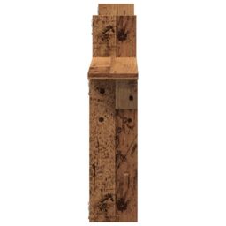 Berkfield Home Wall Shelves 2 pcs Old Wood 50x12x50 cm Engineered Wood in Brown - Size: 50 x 12 x 50 cm - thumbnail 5