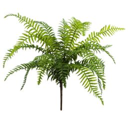 Leaf 50cm Artificial Boston Fronded Fern Plant in Green - thumbnail 1