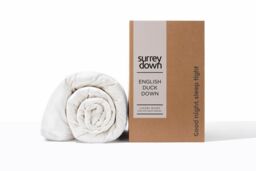 surrey down 70% English Duck Down 4.5tog Duvet in White - Size: Super King - thumbnail 3
