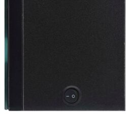 Berkfield Home LED Bathroom Mirror Cabinet Black 50x14x60 cm - Size: 50 x 14 x 60 cm - thumbnail 6