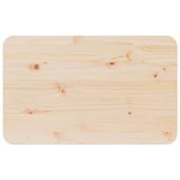 Berkfield Home Coffee Table Natural 80 x 50 x 31 cm Solid pine wood in Brown - thumbnail 8