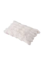Living and Home Plush Throw Pillow Cover Pillowcase in Ivory - thumbnail 6