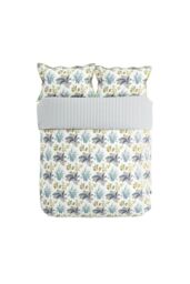 Sanderson 'Enys Garden' Cotton Sateen Duvet Cover Set in Indigo - Size: King - thumbnail 4