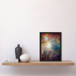 Artery8 Hubble Space Telescope Image Orion Nebula Spitzer Observatory Colourful Cosmic Masterpiece Dust Infant Stars Ultraviolet Light Stellar Winds - thumbnail 2